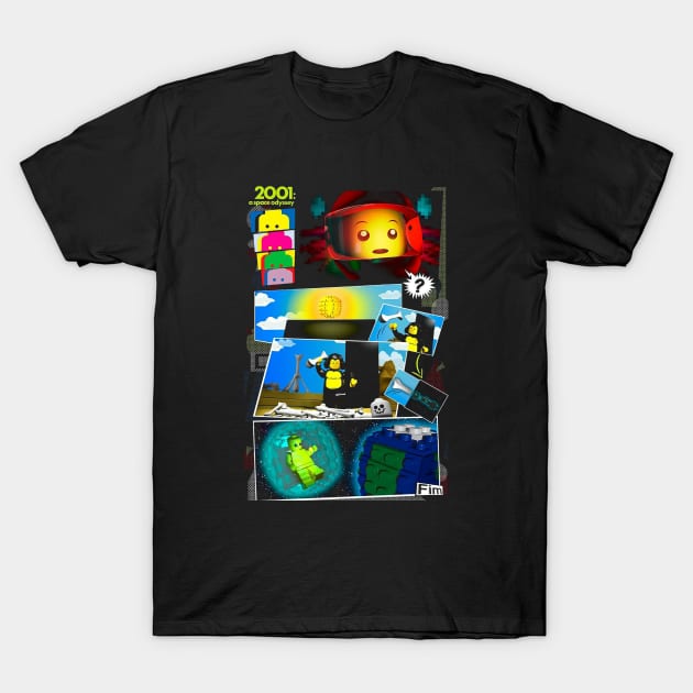2001 A Space Odyssey Eternity T-Shirt by shieldjohan